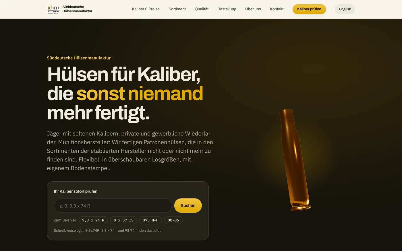 Startseite huelsenmanufaktur.de